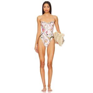 Agua by Agua Bendita Ebano Habitat One Piece Multicolor Womens Size Large